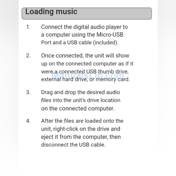 GPX MW353B Digital Audio Player W Display 4 GB - Picture 5 of 10